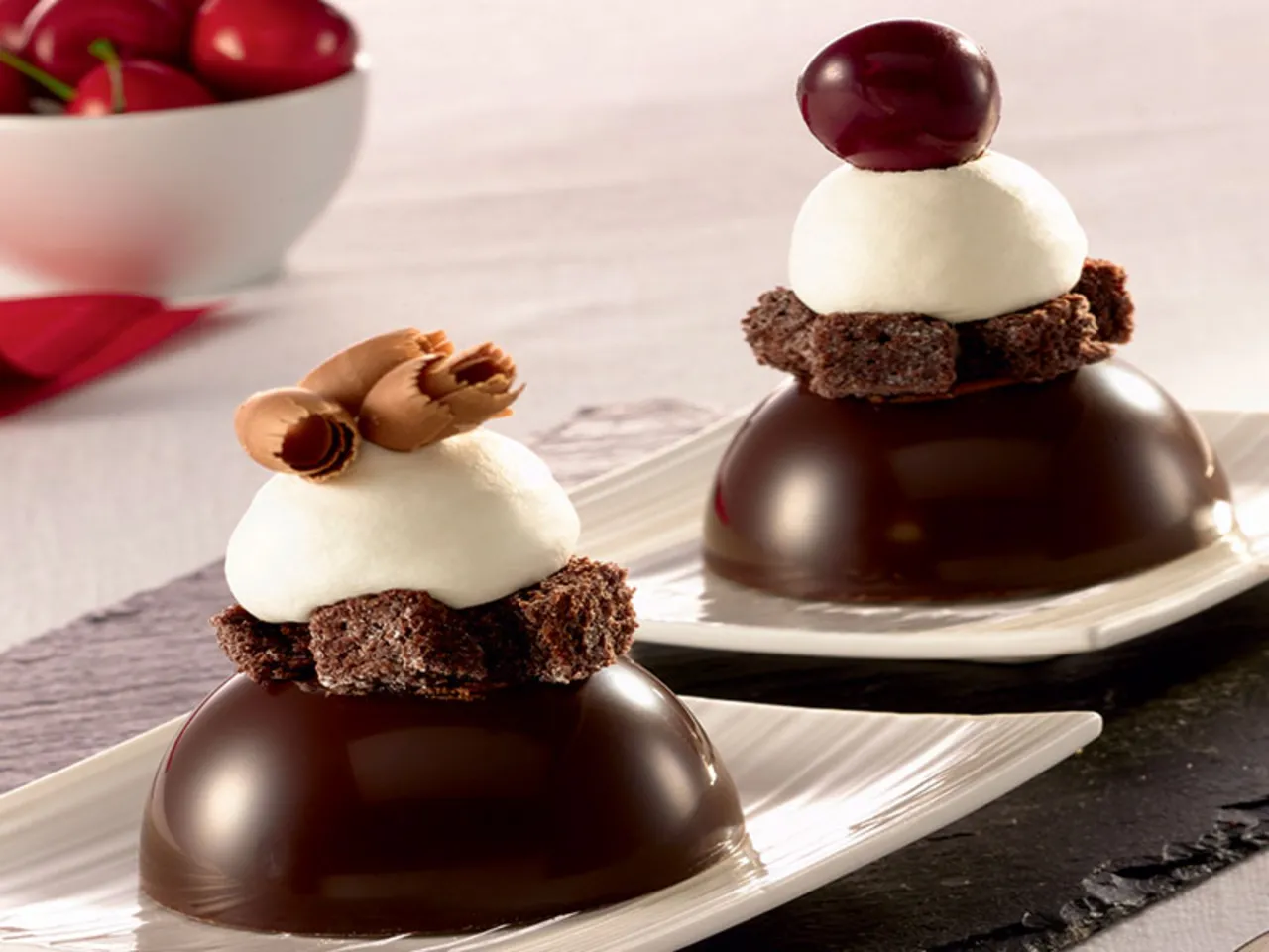 Belgian Chocolate Mini Cake - Puratos
